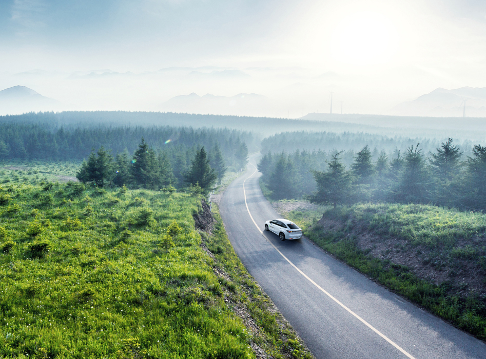 Green mobility and natural landscape